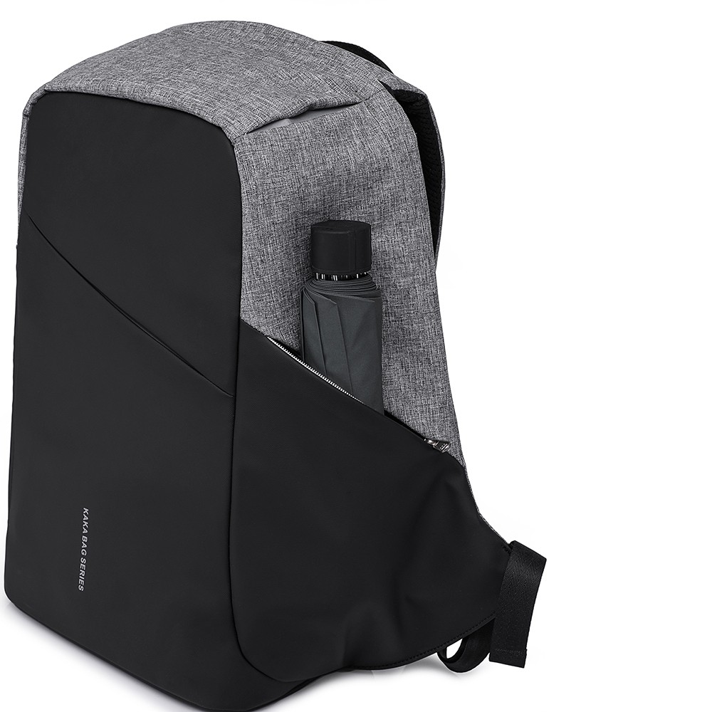 KAKA Anti theft USB Backpack Men 15.6 Laptop Backpack Waterproof Business Fashion Male Backpacks Schoolbag