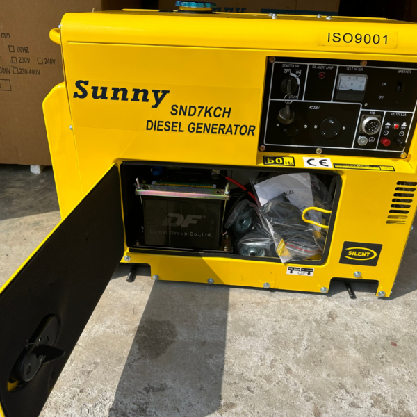 7kva SUNNY silent diesel generator 5kw max power Generator