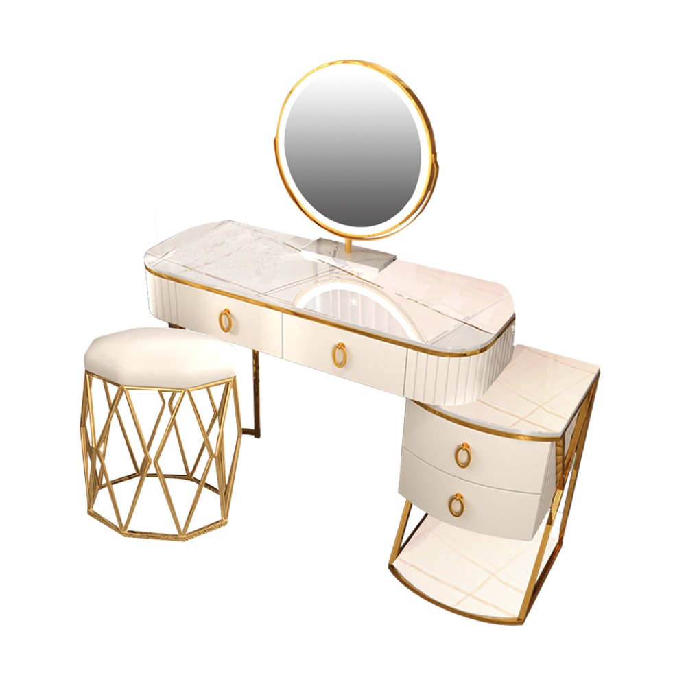 Modern Luxury Cream White Dressing Table B-1.2