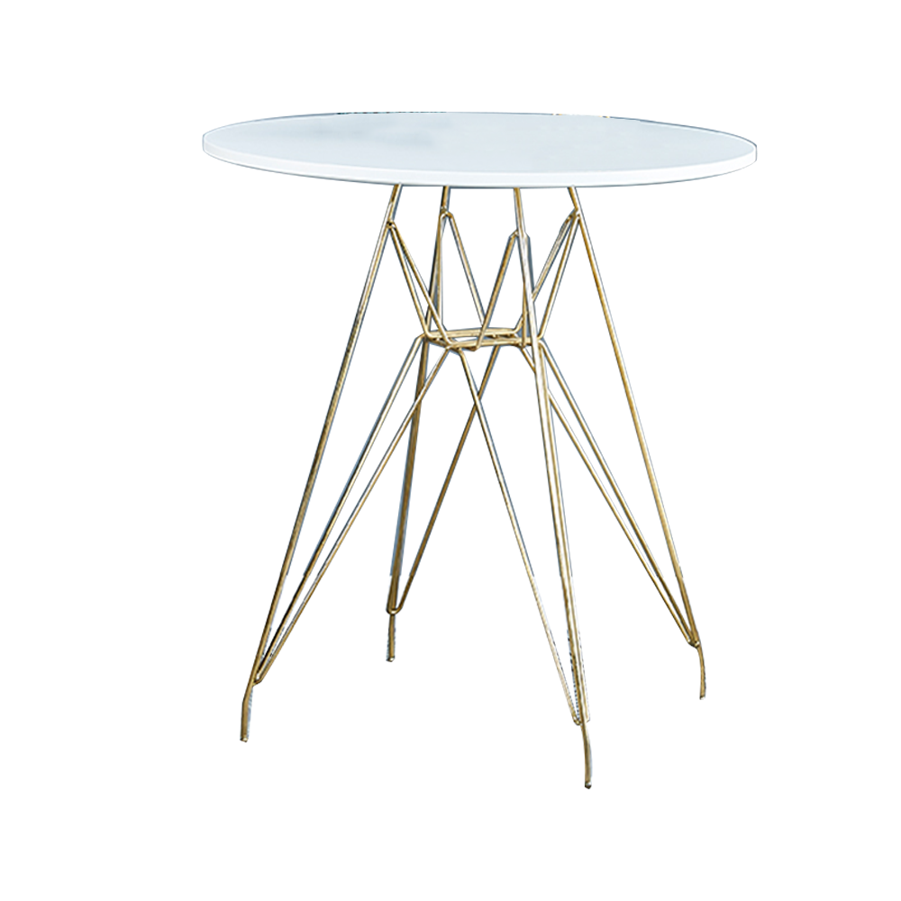 Nordic Ins Modern Minimalist Casual Reception Negotiation Table Z-005 – Gold